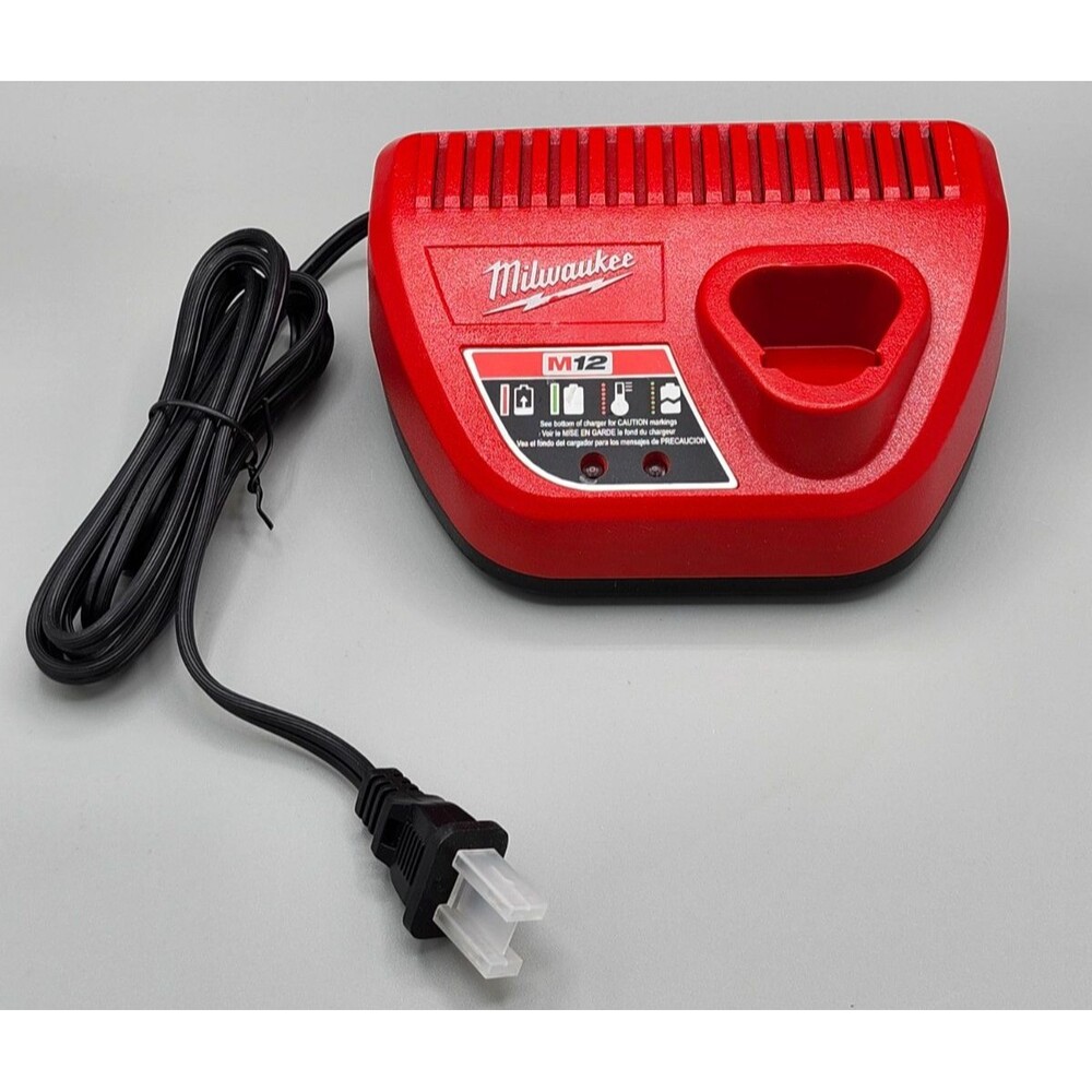 Milwaukee M12 Battery Charger OEM Genuine Lithium-Ion 12 Volt 12V